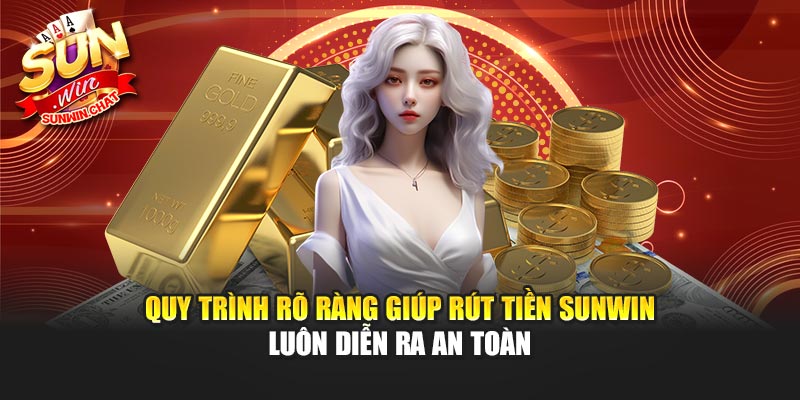 Quy trình rõ ràng giúp rút tiền Sunwin luôn diễn ra an toàn
